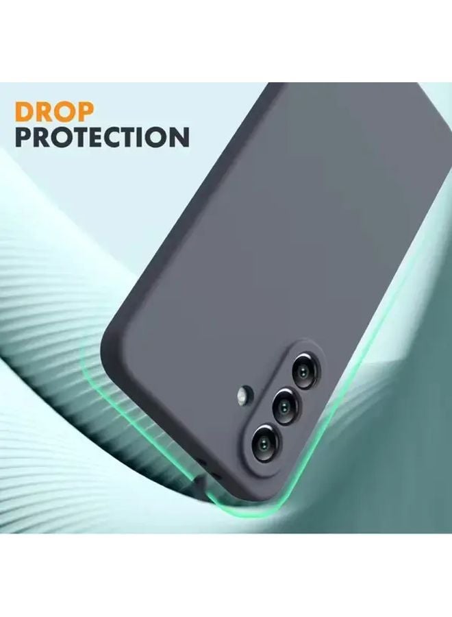 Light Purple Shockproof Silicone Case For Samsung Galaxy S25 FE Flexible Drop Protection - Image 4